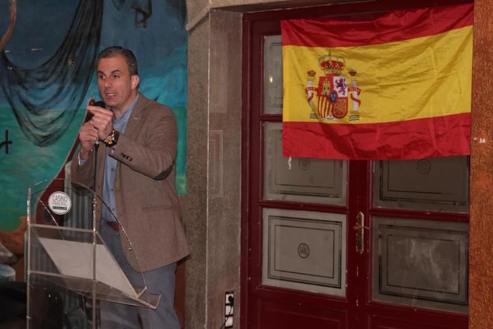 Acto de VOX este jueves, 31 de enero, en el Hotel Beatriz de Toledo