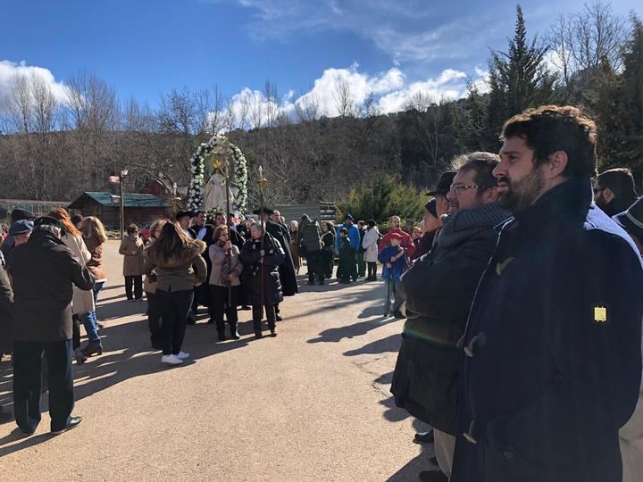 El diputado de Turismo asiste en Retiendas a la fiesta de la Botarga de la Candelaria