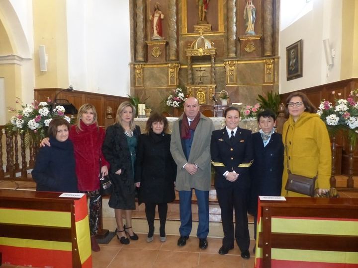 El presidente de la Diputación acompaña a los vecinos de Pioz en su fiesta de la Virgen de la Candelaria