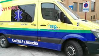 Dos trabajadores de ambulancias de Guadalajara heridos tras la agresi&#243;n sufrida por un joven en estado de embriaguez