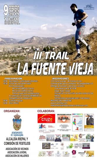 Este sábado, III Trail de Iriépal 'La Fuente Vieja'