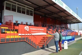 Puesta a punto del campo municipal del complejo San Miguel de Azuqueca con una inversión de 25.000 euros