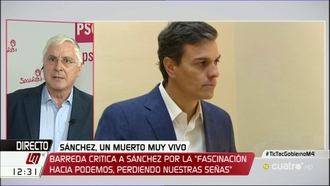 Revancha y purga entre socialistas : Sacan a Barreda de la Diputación Permanente del Congreso tras criticar la figura del relator