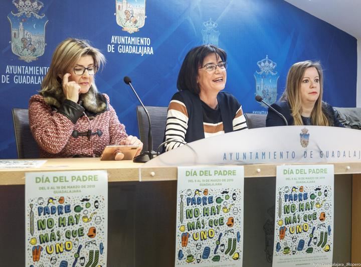 El Ayuntamiento de Guadalajara presenta una nueva campaña para fomentar el comercio local por el Día del Padre