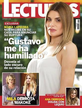 LECTURAS María Lapiedra rompe con Gustavo : 