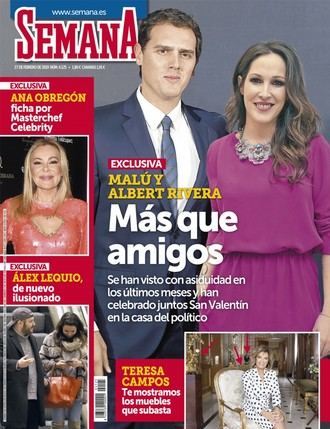 SEMANA Albert Rivera y Malú son 