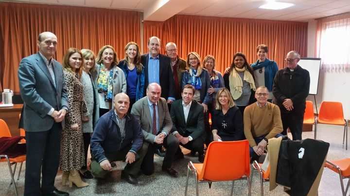 Visita realizada esta tarde a la Casa Nazaret de Guadalajara por la vicesecretaria general del Partido Popular, Marta González