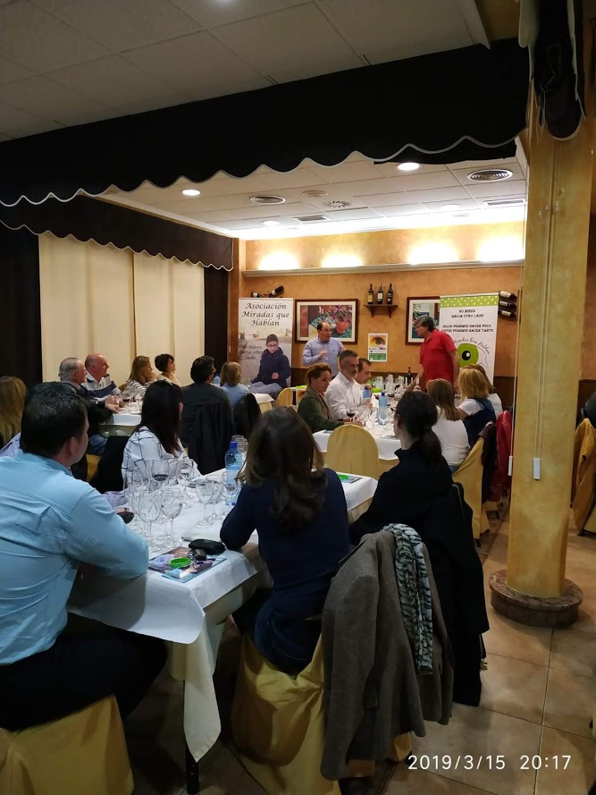 Gran acogida y aceptación de la 1ª Cata Solidaria de Vinos en el Restaurante 'El Fogón del Vallejo'