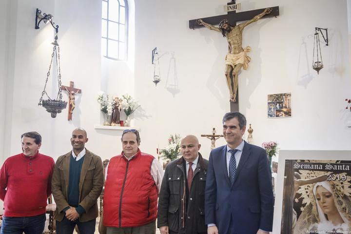 El alcalde de Guadalajara, Antonio Román, presenta el programa de Semana Santa 2019