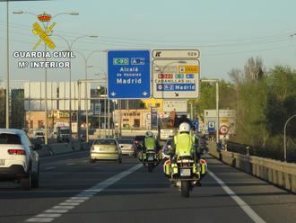 La Guardia Civil detiene en Guadalajara a una persona implicada en un accidente de circulación que se dio a la fuga