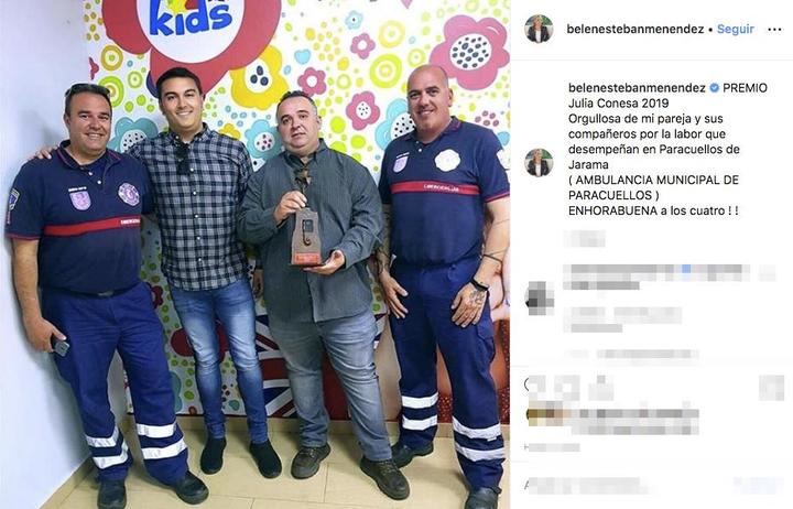 LECTURAS Belén Esteban, muy orgullosa del último logro de su pareja, Miguel