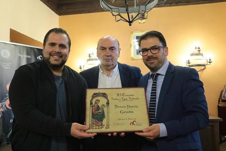 Rubén Urbano, cocinero jefe del Parador de Turismo, Chef Medieval 2019 de Sigüenza