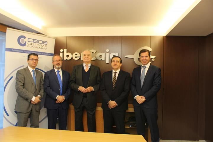 IberCaja y Ceoe-Cepyme Guadalajara renuevan su colaboración