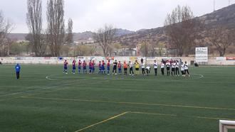 El CD Sigüenza pierde una ventaja de tres goles y acaba empatando a tres con el Azuqueca B