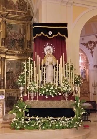 Triduo y fiesta en honor a Nuestra Sra. de los Dolores en la Concatedral de Santa María de Guadalajara