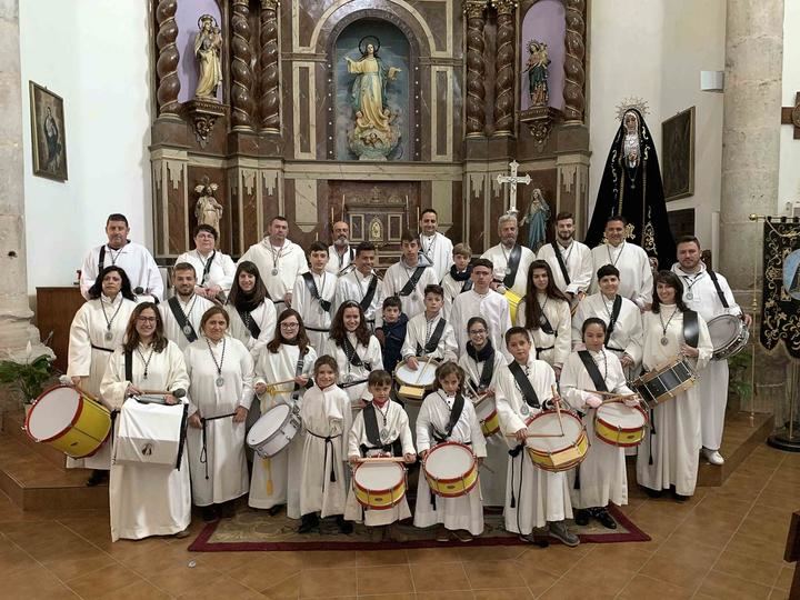 La lluvia no ha apagado los tambores de Fuentenovilla