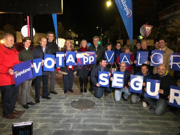Guarinos pide el voto de los guadalajareños para el PP como un valor seguro para garantizar una España fuerte y unida