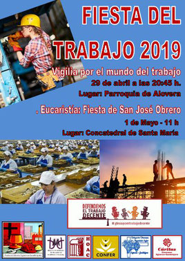 Iglesia por el Trabajo Decente inspira el Día de los Trabajadores en la diócesis