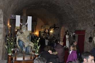 Máxima expresión de religiosidad y emoción en la Semana Santa de Brihuega