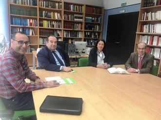 Antonio de Miguel de VOX se reúne con el Colegio de Abogados de Guadalajara