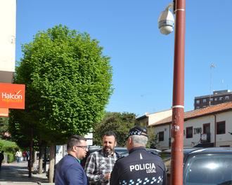 Comienza la instalación de cámaras en varias calles de Azuqueca