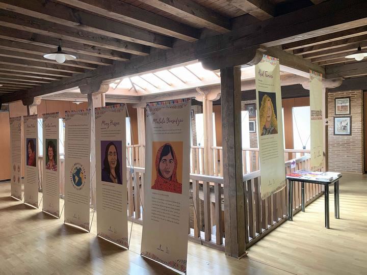 La exposición, 'Defensoras', en el Centro de la Mujer de Sigüenza hasta el próximo 29 de abril
