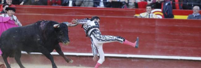 El torero Enrique Ponce, grave tras sufrir una cornada en la Feria de Fallas