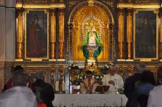 La &#34;Virgen de la Granja&#34; hermana a Yunquera de Henares y Heras de Ayuso en la festividad de &#8220;San Cleto&#8221; 