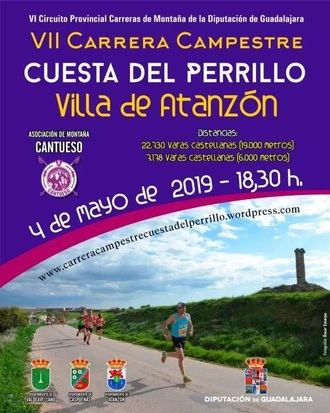 El próximo sábado, VII Carrera 'Cuesta del Perrillo' de Atanzón, tercera prueba del Circuito de Diputación de Guadalajara