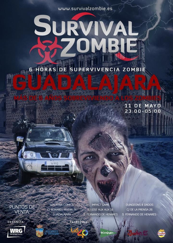 Todo listo para el Survival Zombie de este sábado en Guadalajara