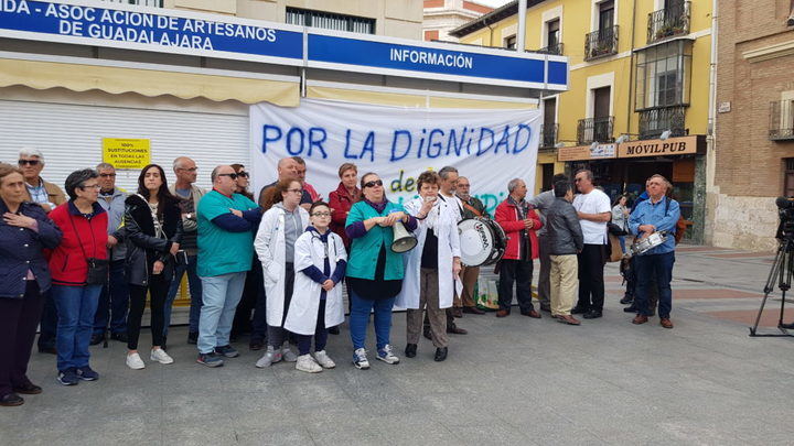 Protestas en la Sanidad de Guadalajara: “En cinco años se van a jubilar un 40% de los médicos de Atención Primaria”