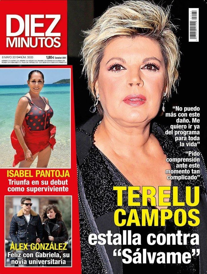 DIEZ MINUTOS Preocupación por la salud de la madre de Isabel Pantoja