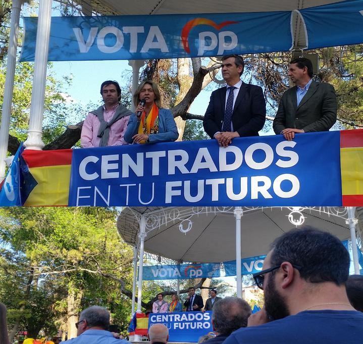 Guarinos y Román piden del voto para el PP, “el único que garantiza un futuro mejor para Guadalajara y para Castilla-La Mancha” 
