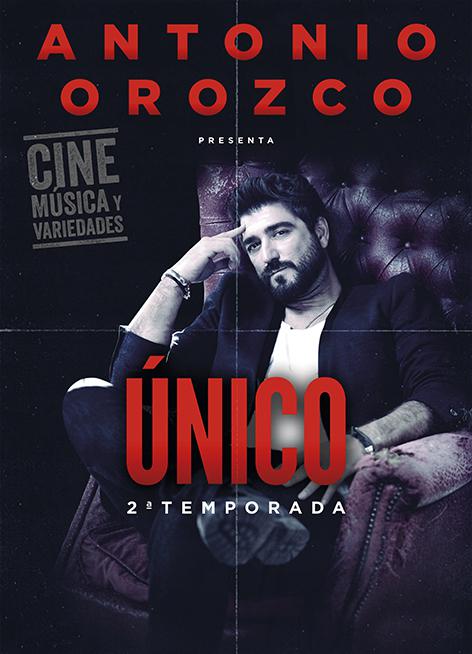 Antonio Orozco, el 16 y el 17 de mayo en el Teatro Buero Vallejo