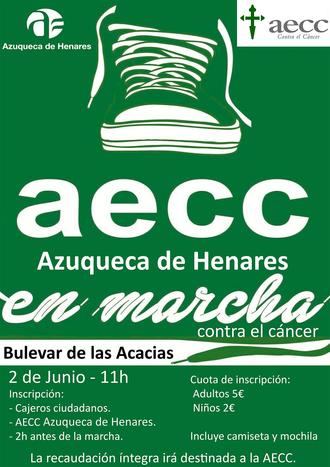 Abierta la inscripción en la carrera 'En marcha contra el cáncer' que se celebrará el 2 de junio en Azuqueca