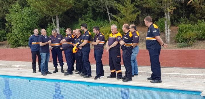 La Escuela de Protección Ciudadana forma a voluntarios de Protección Civil en la prevención de riesgos y accidentes en piscinas