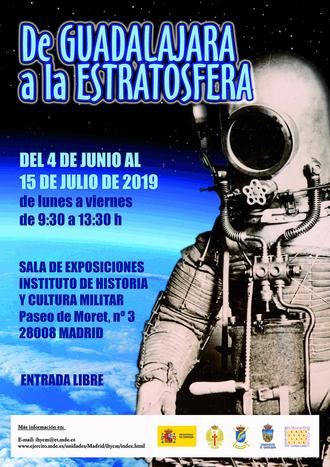 Inauguración de la Exposición "De Guadalajara a la estratosfera. Tributo a los aeronautas militares Emilio Herrera y Benito Molas"