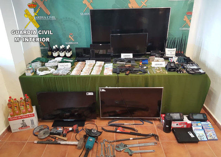 Detenidos 13 miembros de una banda que robaba en establecimientos hoteleros, también en Guadalajara