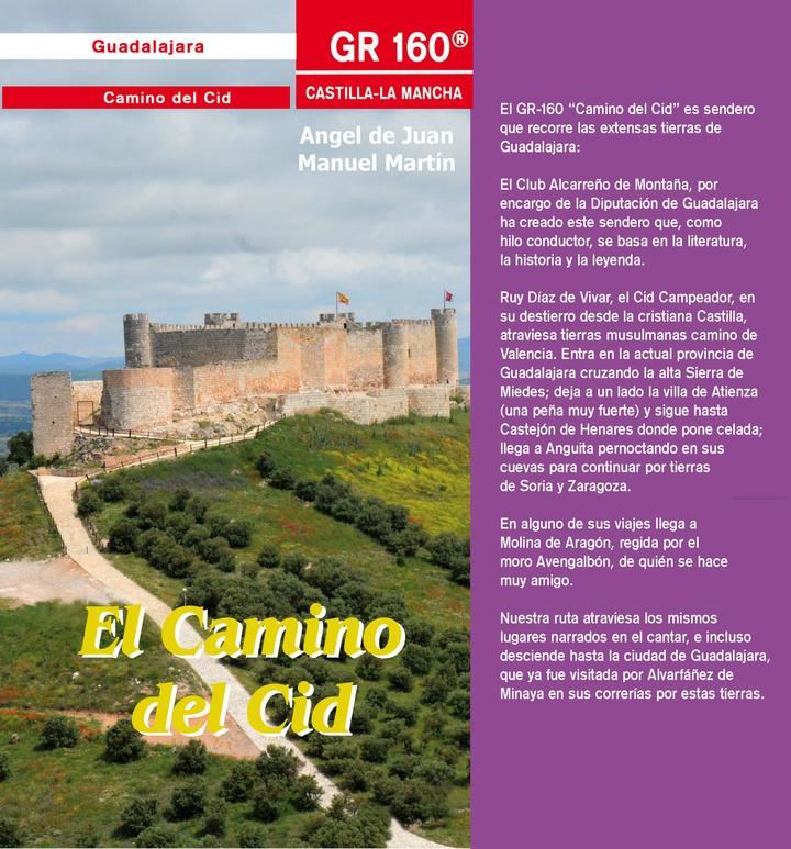 La Diputación reedita la Guía senderista del Camino del Cid a su paso por Guadalajara