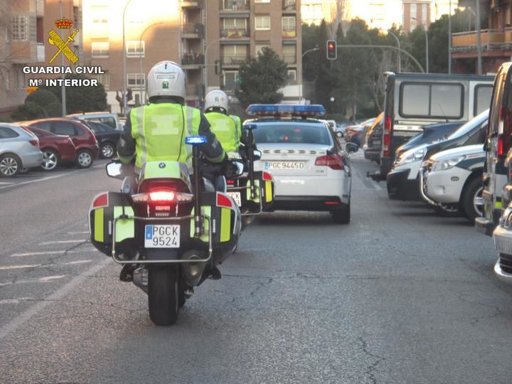 Detectan 38 alcoholemias positivas en carreteras de la provincia de Guadalajara el pasado fin de semana