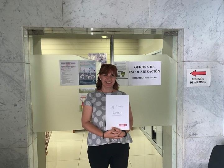 El sindicato CCOO advierte en Guadalajara al Gobierno socialista de Page de que las ratios por aula establecidas para el curso que viene incumplen la Ley