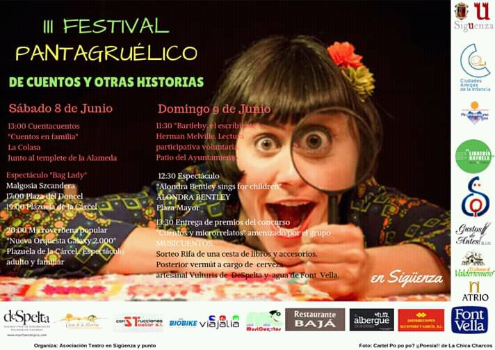 Este fin de semana, III Festival Pantagruélico de Cuentos y Otras Historias en Sigüenza