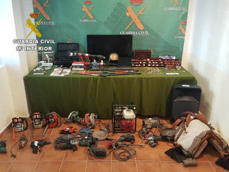 La Guardia Civil de Ciudad Real detiene a 14 personas e investiga a otras dos por 60 robos en Iglesias y Ayuntamientos