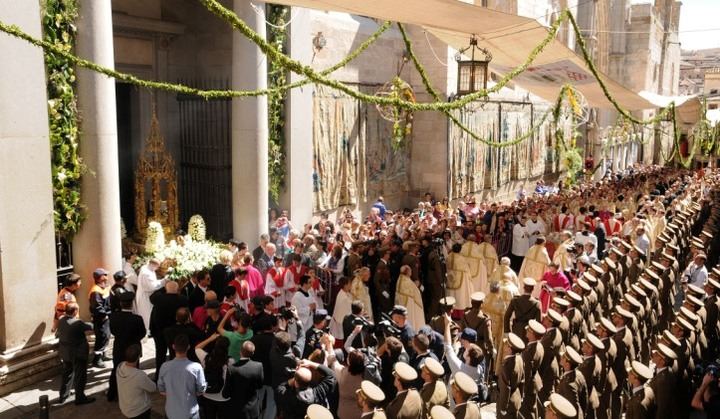 A partir de este lunes se ponen a la venta las 2.500 sillas para la procesión del Corpus Christi de Toledo a 10 euros