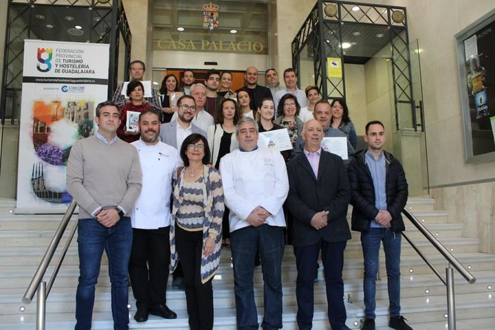 Entregados los premios del Concurso de la Ruta de la Tapa de Primavera de Guadalajara 2019