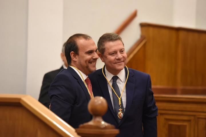 Pablo Bellido, presidente de las Cortes Regionales con el voto favorable de PSOE y Ciudadanos