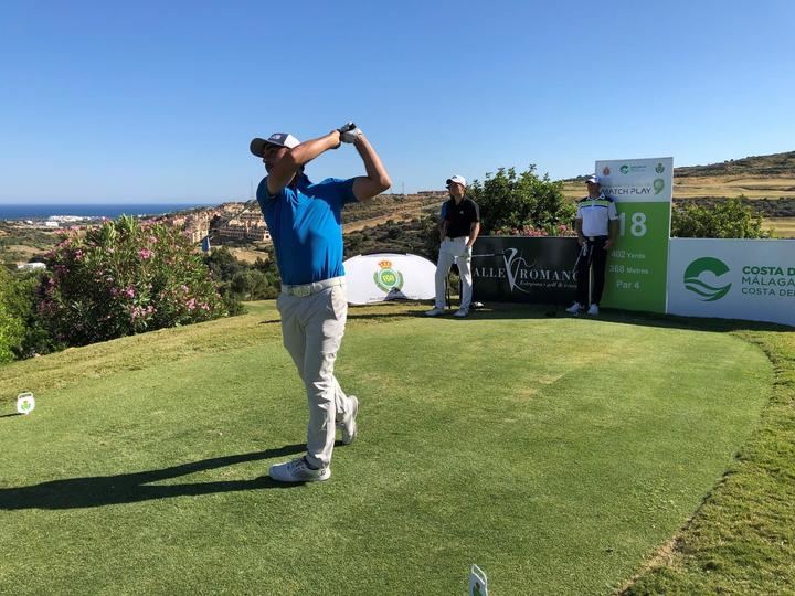 Sebastián García, líder del Andalucía Costa del Sol Match Play 9