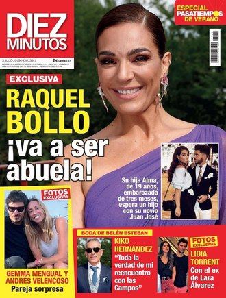 DIEZ MINUTOS Raquel Bollo va a ser abuela: Su hija Alma está embarazada
