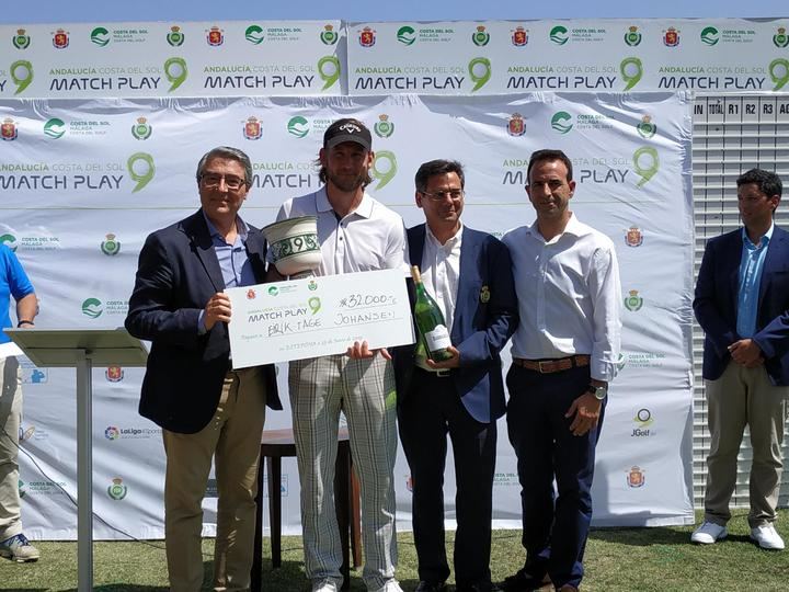Eirik Tage Johansen, ganador del Andalucía Costa del Sol Match Play 9