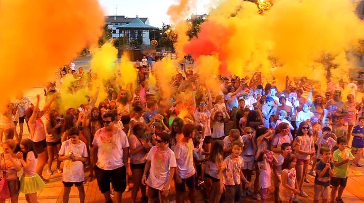 El sábado 13 de julio, 2ª Carrera de Colores de Cabanillas del Campo